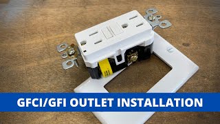 How to Hook Up a GFCI Outlet [upl. by Oslec]