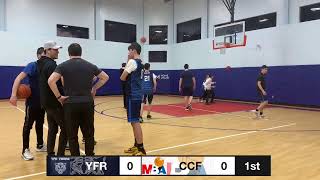 YFR vrs CCF Varsity Basketball [upl. by Saxe]