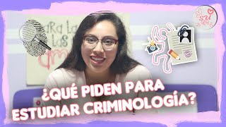 Requisitos para estudiar criminología 📚  Susan Soberanes [upl. by Simsar766]