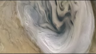 Shallow Lightning on Jupiter NASA Visualization feat Music by Vangelis [upl. by Nanyt]