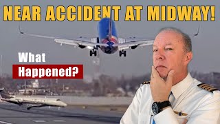 Captain Steeeve Analyzes NearMiss Incident at Chicago Midway Airport [upl. by Neenej]