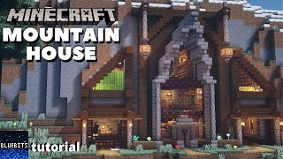 Minecraft Tutorial  How to Build a Mountain House 6 [upl. by Einaj163]