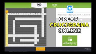 Crear crucigrama online para imprimir Create Online Crossword [upl. by Reppiks984]