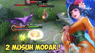 Kagura Solo Rusuh Buff  Sedikit Tips  Mobile Legends [upl. by Hamlen]