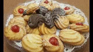 PASTICCINI DI FROLLA MONTATA⭐RITA CHEF  Deliziosi [upl. by Giltzow174]