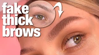 FLUFFY BUSHY MODEL SOAP BROWS TUTORIAL Klaudia Owczarek [upl. by Boucher]