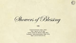 195 Showers of Blessing  SDA Hymnal  The Hymns Channel [upl. by Arne634]