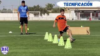 Entrenamiento Individual de Tecnificación  BH FÚTBOL ACADEMY entrenamientofutbol tecnificacion [upl. by Oler402]