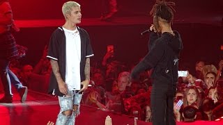 Justin Bieber feat Jaden Smith  Never Say Never LIVE AT MADISON SQUARE GARDEN July 19 [upl. by Joly]