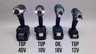 Best Makita 40v Impact Driver VS Best Makita 18v Impact Driver VS Best Makita 12v Impact Driver [upl. by Ammeg]