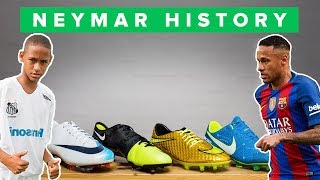 ALL NEYMAR NIKE FOOTBALL BOOTS [upl. by Daveda431]