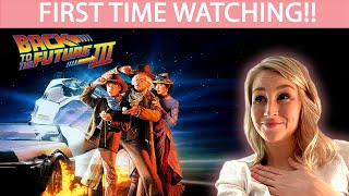 BACK TO THE FUTURE PART III 1990  MOVIE REACTION  FIRST TIME WATCHING [upl. by Mano]