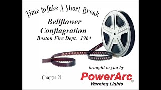 CH91 Bellflower Conflagration Boston Fire Dept 1964 [upl. by Anavoig13]