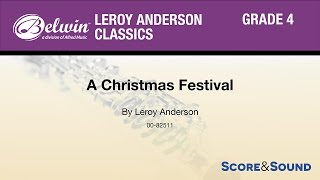 A Christmas Festival by Leroy Anderson – Score amp Sound [upl. by Atalie856]