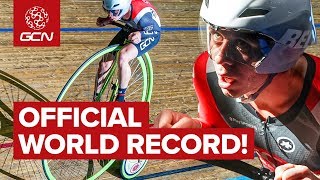 We Attempt To Break The Penny Farthing Hour World Record [upl. by Ahsilahk997]