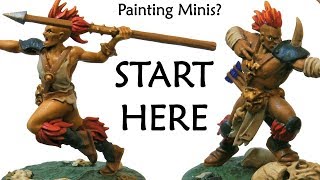 FUNDAMENTALS A Complete Guide to Painting Minis [upl. by Norrahc]