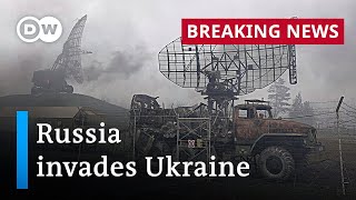 Ukraine latest Russia launches massive invasion  DW Breaking News [upl. by Gardal]