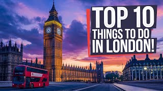 10 BEST Things To Do In London [upl. by Endys]