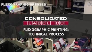 Flexographic Printing Technical Process [upl. by Ltsyrk]