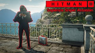 SAPIENZA SNIPER ASSASSIN easy amp safe  HITMAN 3 [upl. by Sandie]