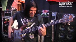 Robert Trujillo and his Warwick Custom Shop Rusty [upl. by Kcirderf517]