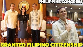 GRANTED PHILIPPINE CITIZENSHIP IN CONGRESS  Becoming Filipino [upl. by Rainer]