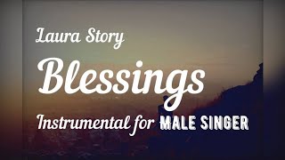 BLESSINGS Instrumental for Male Singer by deovinccidasig [upl. by Nestor]