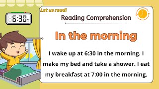 GRADE 13 Reading Comprehension Practice I My Day TIME I Let Us Read I with Teacher Jake [upl. by Intruok]