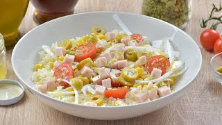 4 RECETAS DE ENSALADAS FÁCILES Y RÁPIDAS [upl. by Ardnaskela]