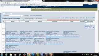 Tutorial Stundenplan erstellen Universität [upl. by Farmer]