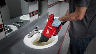 M12™ AIRSNAKE™ Drain Cleaning Air Gun Demonstration [upl. by Kwasi]