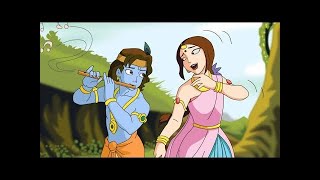 Krishna Cartoon Network Bgm  Title Song  Flute Melody By Gkv Toons GkvToons [upl. by Ozner582]