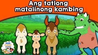 Ang tatlong matalinong kambing  Kwentong Pambata  Mga Kwentong Pambata  Tagalog Fairy Tales [upl. by Nairdna]