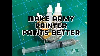 Make Army Painter Paints Amazing Fixing The Issues And Review [upl. by Bennir]