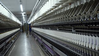 Industria textil Te mostramos los procesos en una hilandería Del vellón de lana al hiladoParte 1 [upl. by Atikim695]