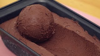 Chocolate Ice Cream 3 Ingredients No Machine [upl. by Charbonneau823]