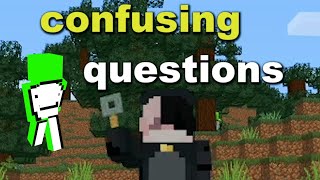 asking the Dream SMP confusing questions ft quackity georgenotfound sapnap dream [upl. by Chow]