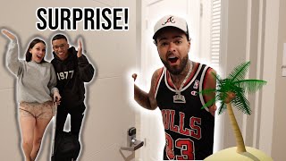 Surprising My Brother In Miami shocked [upl. by Ailecnarf]