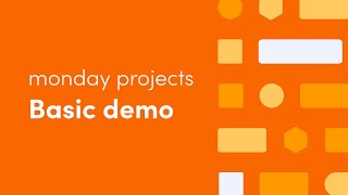 Basic demo  mondaycom for Project Management [upl. by Aidas262]