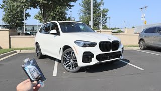 2022 BMW X5 M50i Start Up Exhaust POV Test Drive and Review [upl. by Haimarej19]