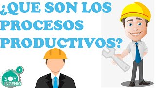 ¿QUE SON LOS PROCESOS DE PRODUCCIÓN  APRENDE FÁCIL  ETAPAS Y EJEMPLOS [upl. by Crosby357]