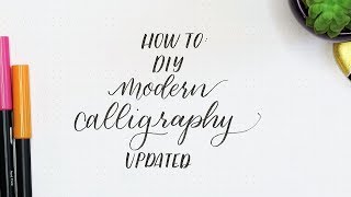 Modern Calligraphy for Beginners  How To [upl. by Atsyrhc164]