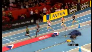 Mo FarahIndoor 1500mGlasgow 2012 [upl. by Enimrej]