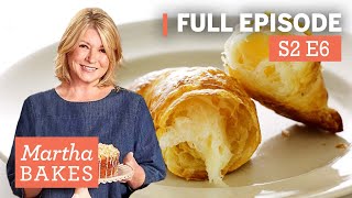 Martha Stewart Makes Croissants 4 Ways  Martha Bakes S2E6 quotCroissantsquot [upl. by Lajet]