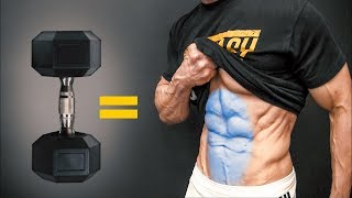 The BEST Dumbbell Exercises  ABS EDITION [upl. by Ut214]