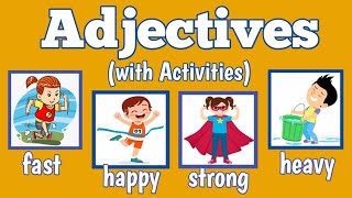 Recognizing Adjectives with Activities [upl. by Dahle]