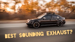 BEST Jetta MK4 18T EXHAUST [upl. by Ehudd73]