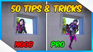 TOP 50 PRO TIPS AND TRICKS FOR PUBG MOBILEBGMI  PUBG MOBILE TIPS AND TRICKS [upl. by Attenaz]