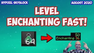 How to Level Enchanting FAST  Hypixel Skyblock Guide [upl. by Sharon]