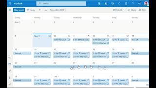 Setting time off in Outlook 365  NWCC [upl. by Ellerd]